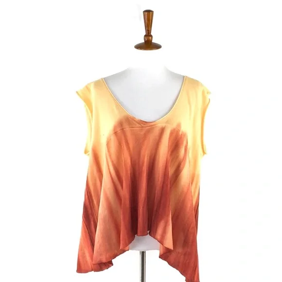 We The Free Paradise Ombre Short Sleeve Top, NWT Large - Picture 3 of 9